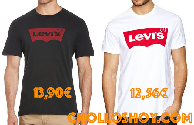 camiseta básica con logo levi´s strauss standard graphic crew barata