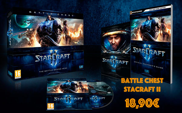 Battle Chest Starcraft 2: Juego y Expansión barato