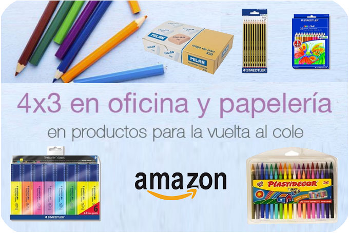 4x3 Material Escolar en Amazon