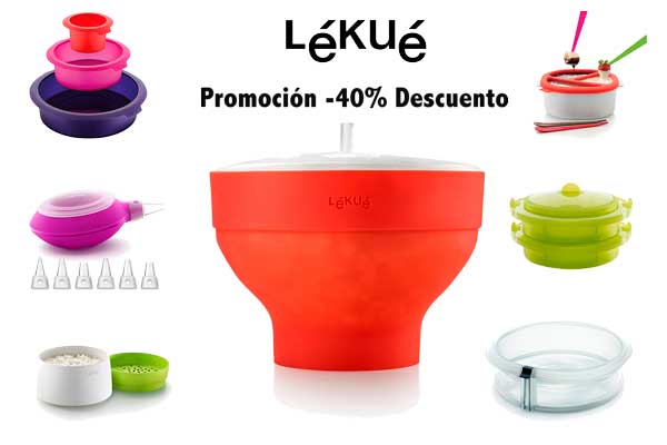 promoción productos Lékué -40% descuento blog de ofertas ofertas chollos 