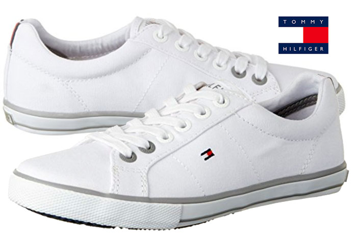 comprar zapatillas blancas tommy hilfiger baratas chollos Las mejores ofertas en zapatillas blancas hoy en Amazon
