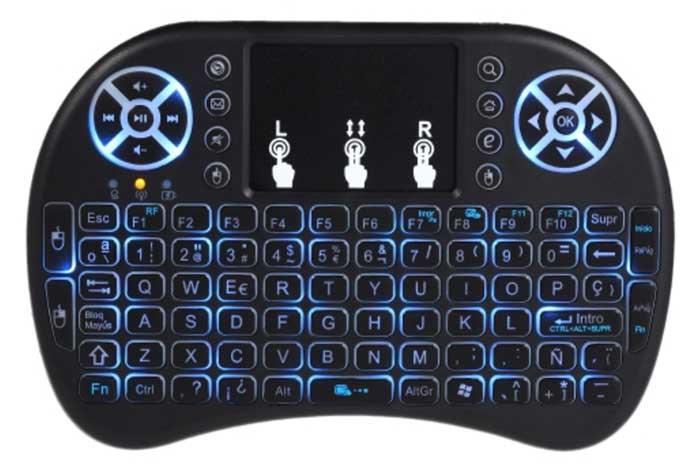 mini teclado inalambrico con trackpad barato chollos tomtop rebajas blog de ofertas bdo