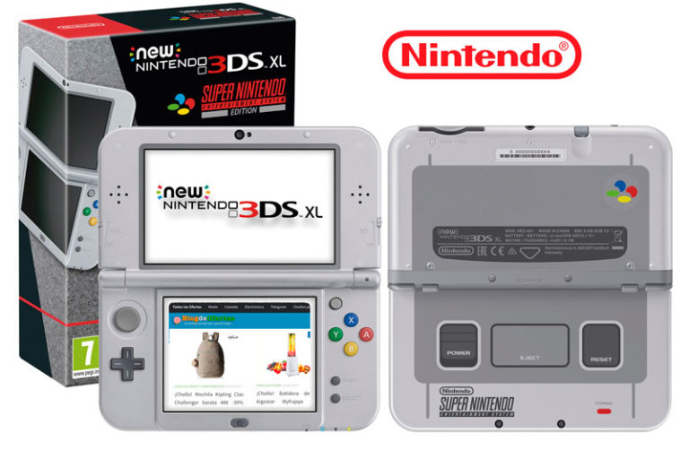 Nintendo NEW 3DS XL Super NES Edition ¡¡Disponible, corred!!