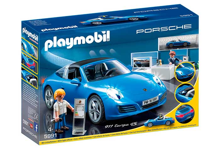 ¡Chollo! Porsche 911 Targa 4S Playmobil barato 36€