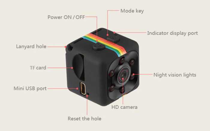 micro cámara Quelima SQ11 barata chollos amazon blog de ofertas bdo