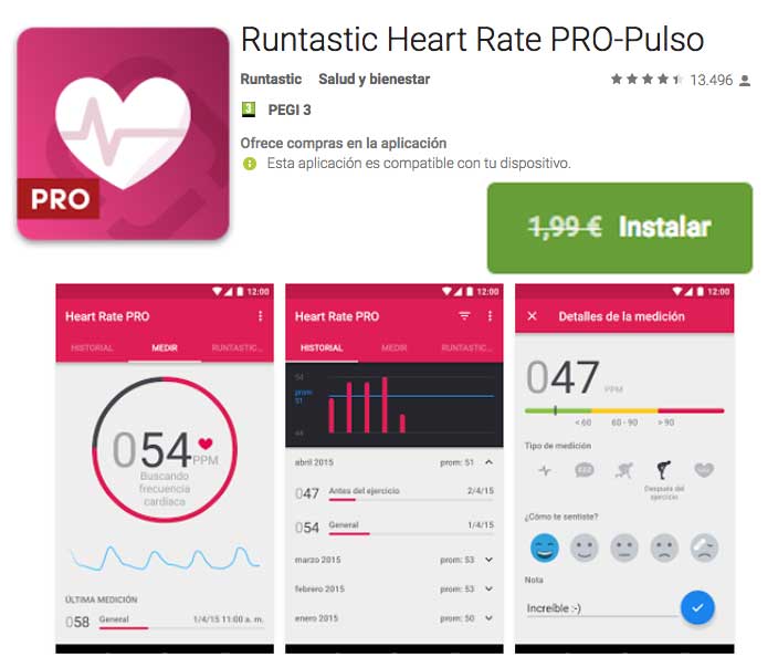 runtastic heart rate pro gratis chollos blog de ofertas bdo