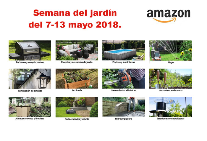 ofertas amazon jardin