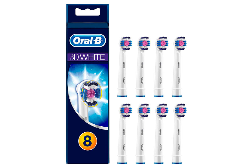pack 8 cabezales Oral-B 3D White baratos 