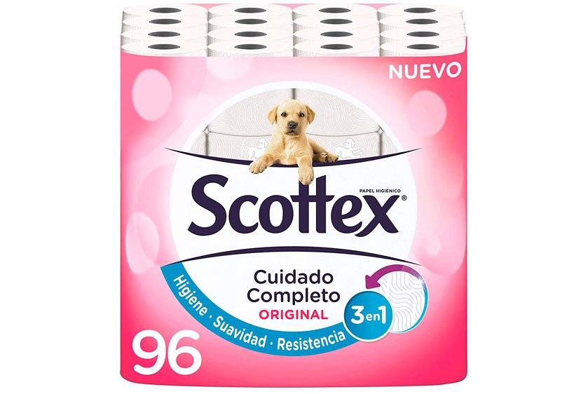  96 rollos papel Scottex Original baratos